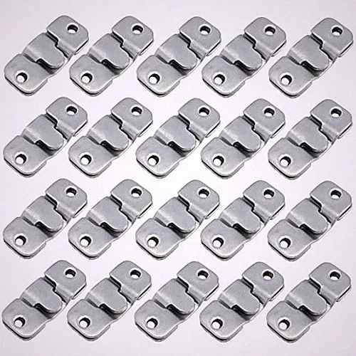 Sectional Sofa Interlocking Furniture Connector Brackets ,20Pcs Stainless