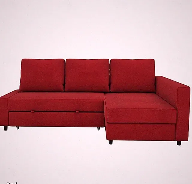 Sectional Sofa Red