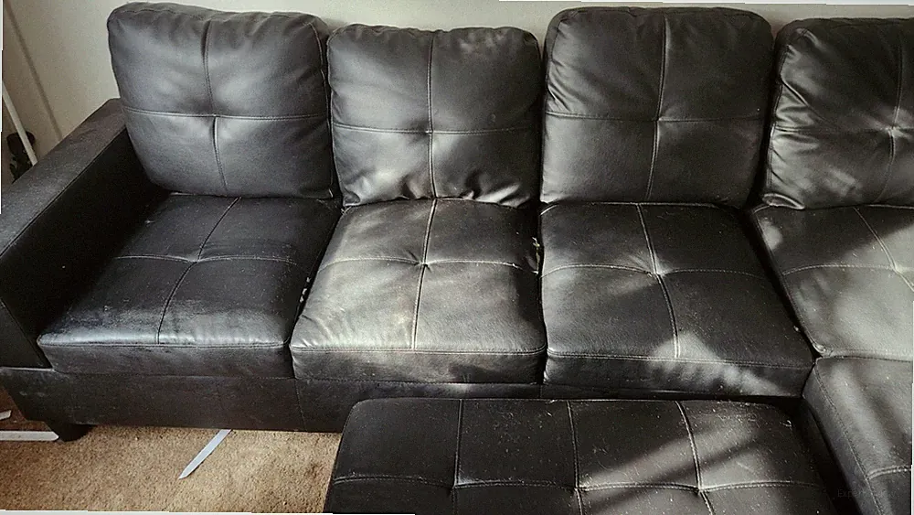 sectional sofa with ottoman