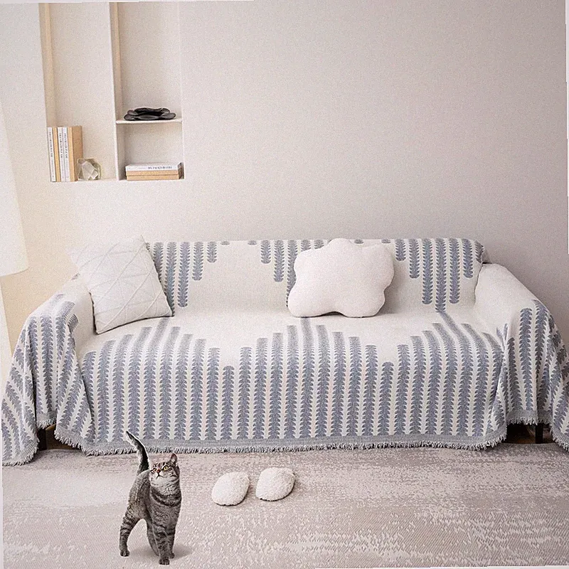 Sederikun Sectional Couch Covers Washable Dog Protector Tassel For 3 Cushion