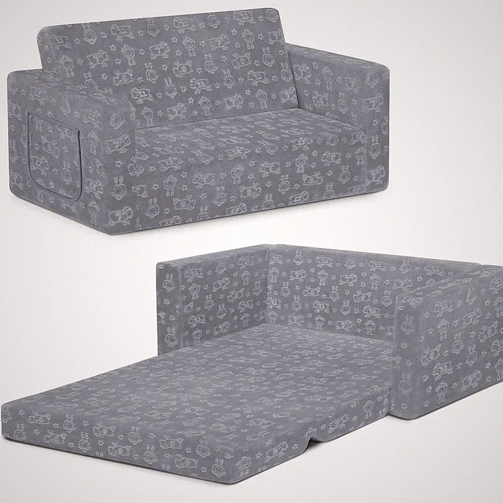 Serta Perfect Sleeper Extra Wide Convertible Sofa to Lounger - Comfy 2-in-|70602