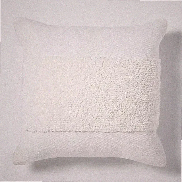 Set of 6 Modern Tufted Square Throw Pillow 18"x18" White Target NWT Sealed Bag