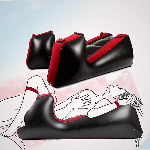 Sex Bed Inflatable Pillow Chair Sofa Adult Furniture Cuffs Cushion for Couple