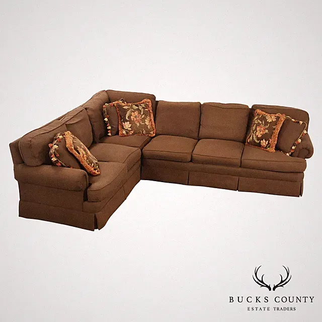 Sherrill Furniture Left-Facing Sectional Sofa