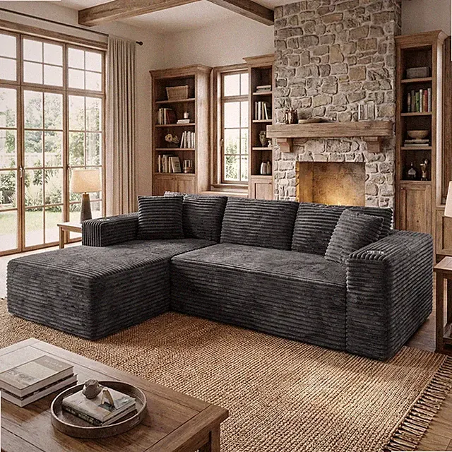 Shintenchi 103" Boneless Couches for Living Room with 2 Cup Holders,L Shaped....