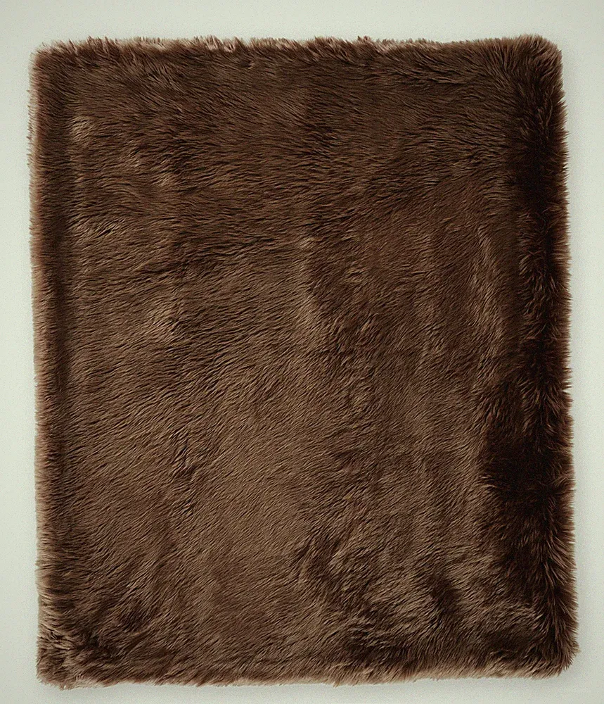 Signature Design by Ashley Bellethrone Faux Fur Throw Blanket Set of 3, Ultra