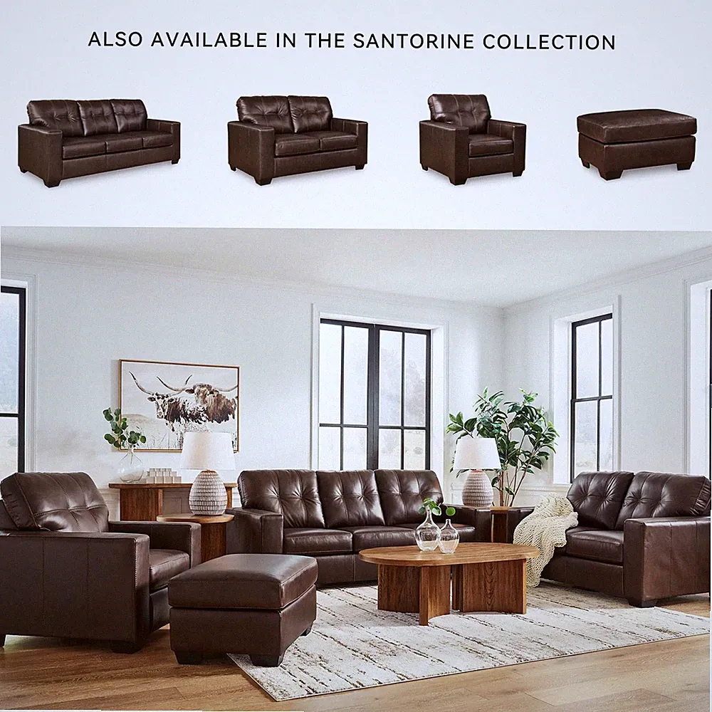 Signature Design by Ashley Furniture Santorine Brown Sofa