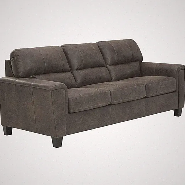 Signature Design by Ashley Navi Queen Sleeper Sofa in Smoke