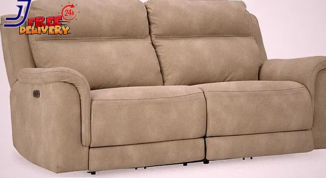 Signature Design by Ashley Next-Gen DuraPella Sand Power Reclining Sofa