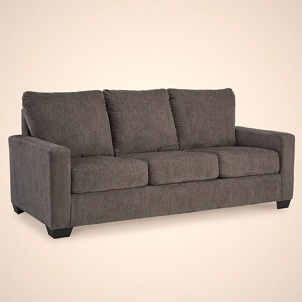 Signature Design by Ashley Rannis Pewter Queen Sofa Sleeper