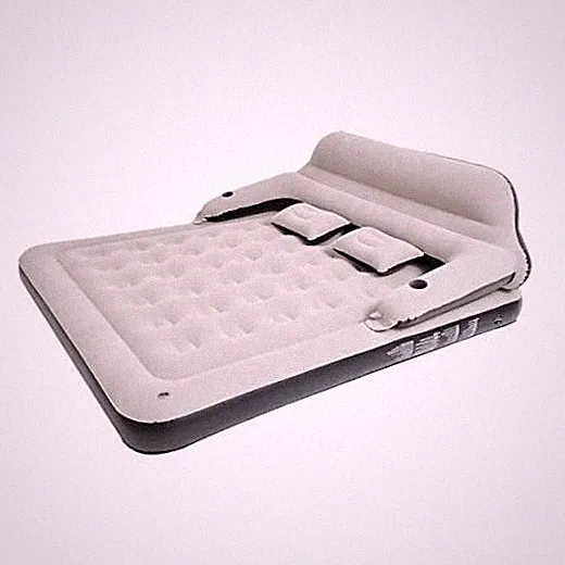 Size Air Mattress Sofa Bed with Headboard and Pillow, Inflatable Bed for Queen