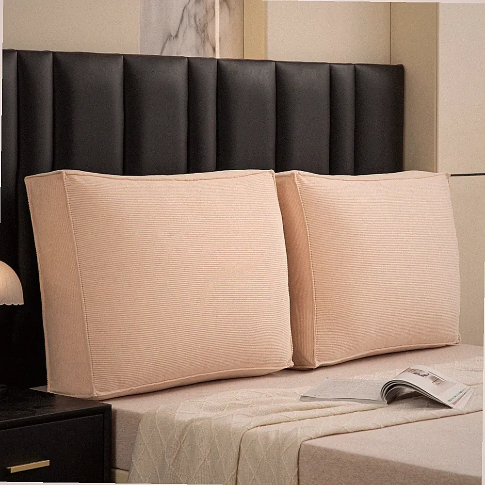 Skin Friendly Couch Cushion Square Headboard Pillows Supportive Pad for Sofa Bed