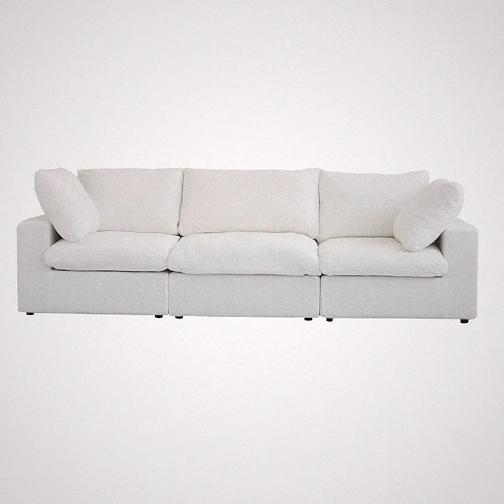 Skycloud Linen-Cotton Sectional Sofa