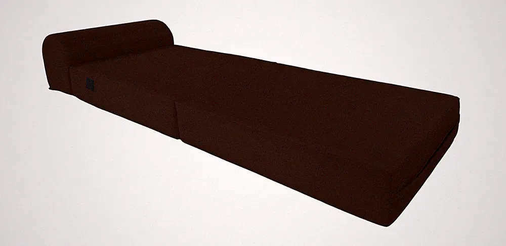 Sleeper Chair Folding Foam Beds, Flip Sofa Bed Sit Sleep 6 x 24 x 70 Brown