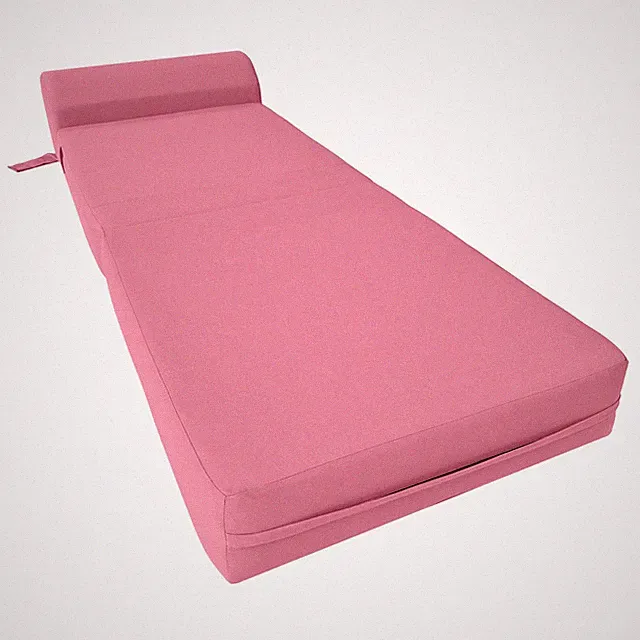 Sleeper Chair Folding Foam Beds, Foldable Sofa Bed Sit Sleep 6 x 24 x 70 Pink