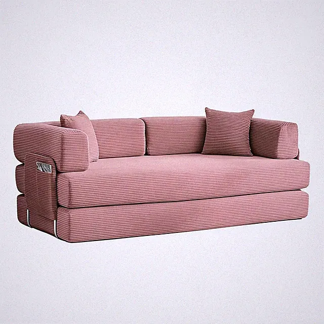 78.8 Inch Overall Size Matches The Sleeper Sofa Bed, Floor Foldable Futon Uphols