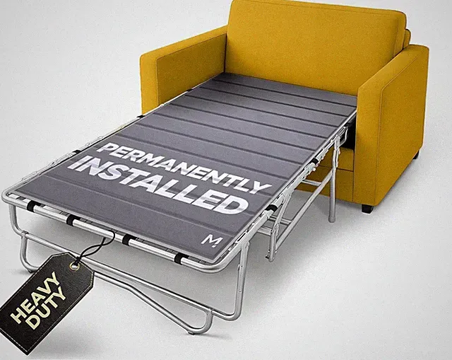 Sleeper Sofa Support Board Twin Size 35x64 Permanently Installed Wood Sofa Bed