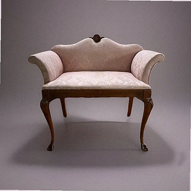 Small 1880s Victorian Loveseat