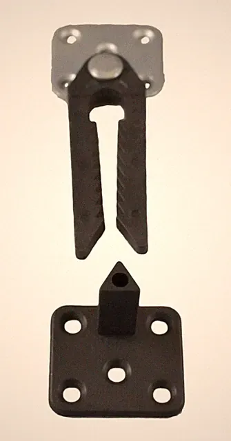 Snap Sofa Sectional Couch Connector Bracket with Teeth Plastic Bracket