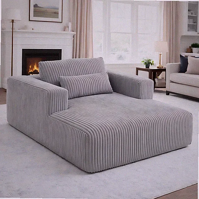 Sofa Bed 62.6" x 48.23", 1-2 Seater Compressed Couch with 2 Lumbar Pillows, So