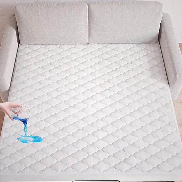 Sofa Bed Queen Mattress Pad Waterproof Mattress Protector, Sleeper Sofa Mattr...