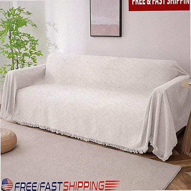 Sofa Blanket Cover Soft Durable Couch Protector Pet Friendly Machine Washable US