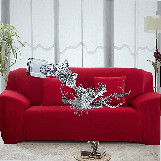 Sofa Coh Cover Waterproof Elastic Corner Sofa Covers L Shaped Sofa Slip Cover