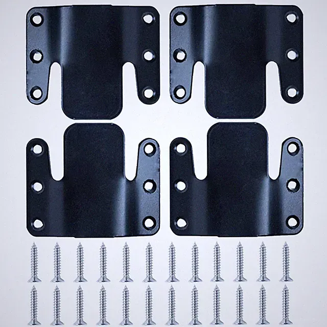 Sofa Connector Brackets 4pcs Sectional Couch Fastener Kit