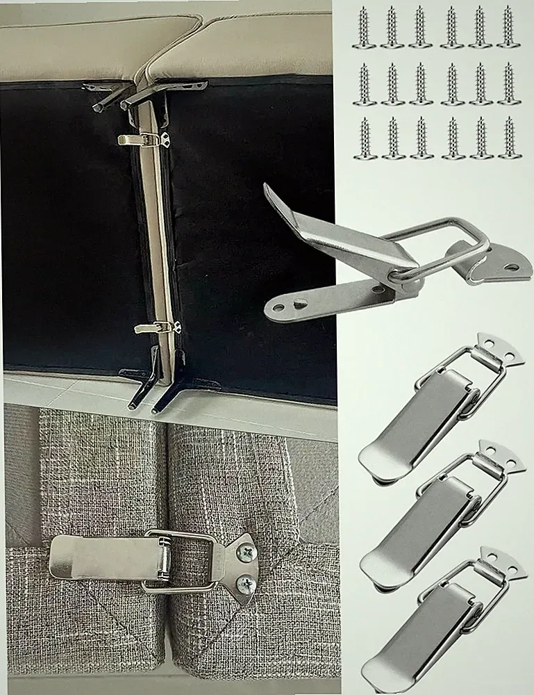 Sofa Connectors 4 Pieces Modular Clamps for Sectional Couch - Prevents Sliding