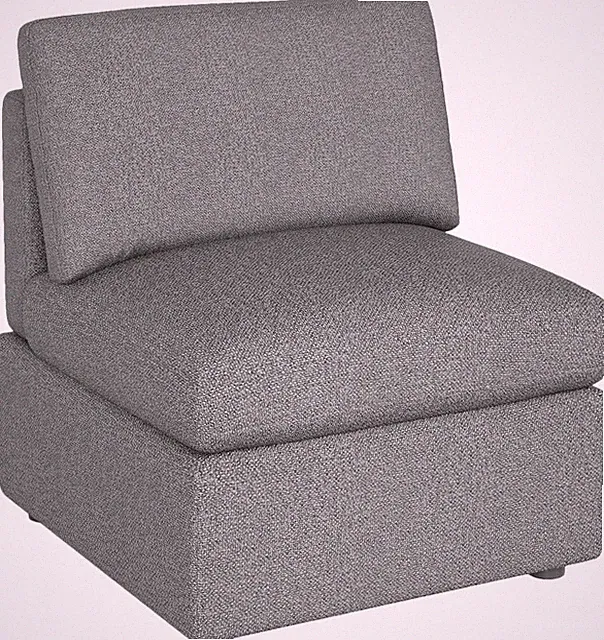 Sofa Couch 1-Deep Seat Convertible Modular Sectional Sofa Couch for Living