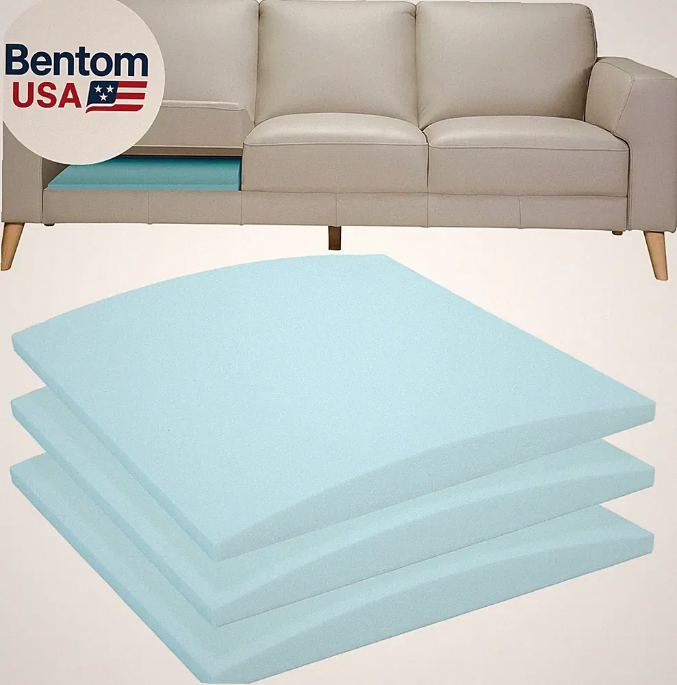 Sofa Couch Cushion Support for Sagging Seat,20"X20"X2" Arched High Density Foam