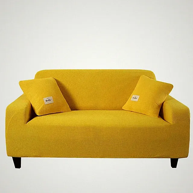Sofa Cover Elastic for Living Room Home Jacquard Stretch Slipcovers Corner Couch