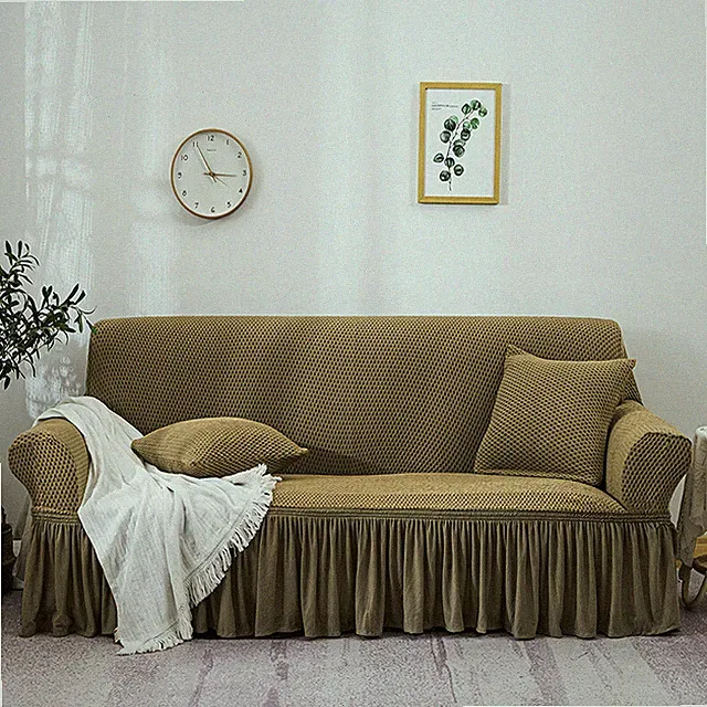 Sofa Covers 1 2 3 4 Seater Elastic Stretch Settee Sofa Slip Covers Protector New