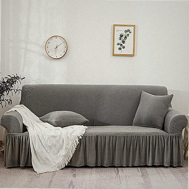 Sofa Covers 1 2 3 4 Seater Elastic Stretch Settee Sofa Slip Covers Protector New