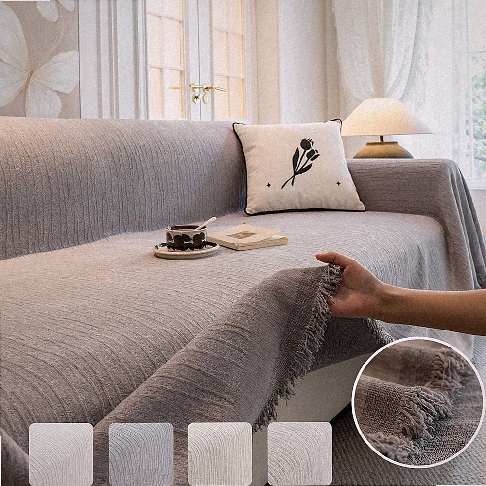 Sofa Cover Washable Couch Cover for 1-3 Cushion Couch Sofa Multi-Use Couch Cover