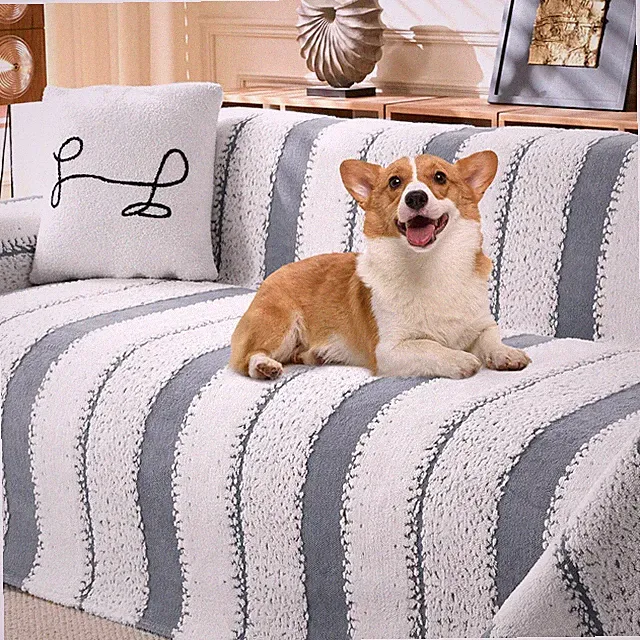 Sofa Covers for Sectional Sofa, Couch Cover for Dogs, Throw Couch Covers Love...
