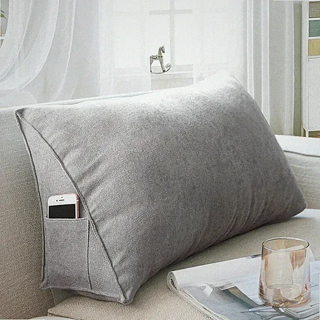 Sofa Cushion Cushion Pillow Large Back Rectangular Bed Lumbar Pillow Cushion