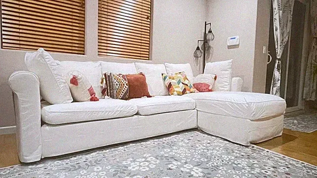 Sofa Set, chaise and double bed and storage included, washable, recently used