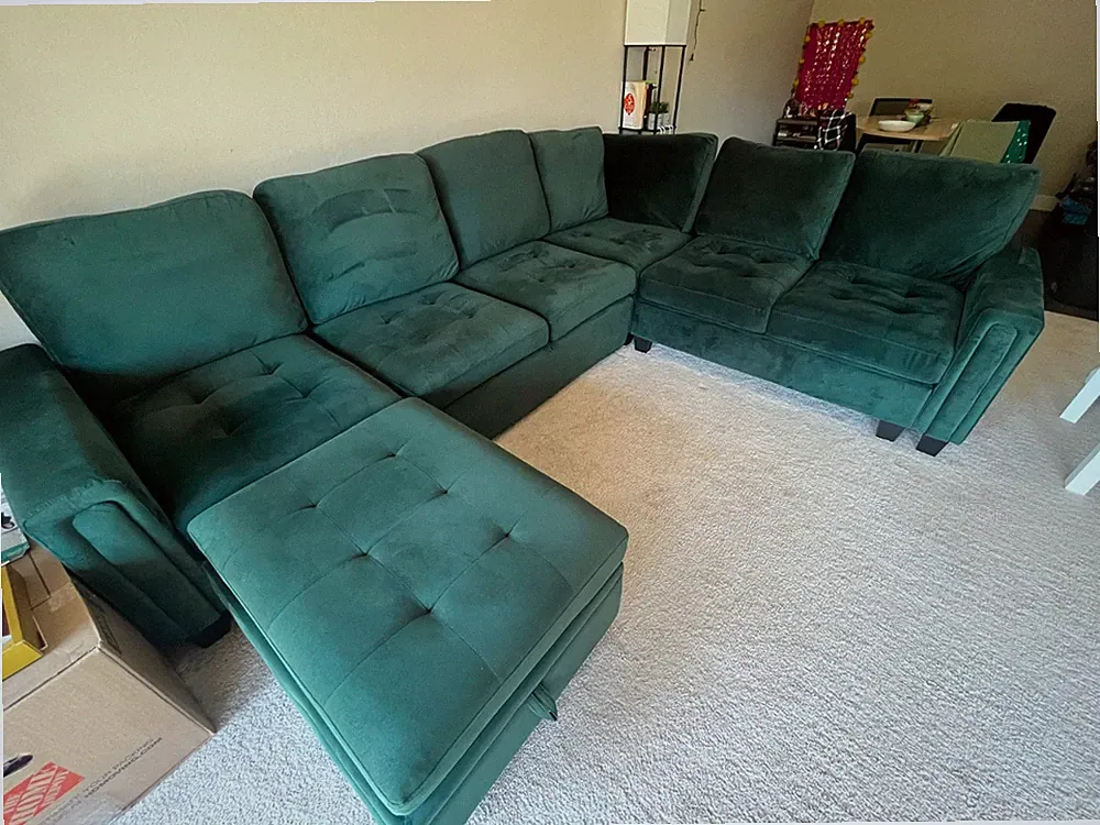 sofa set(sofa-cum-bed) living room used