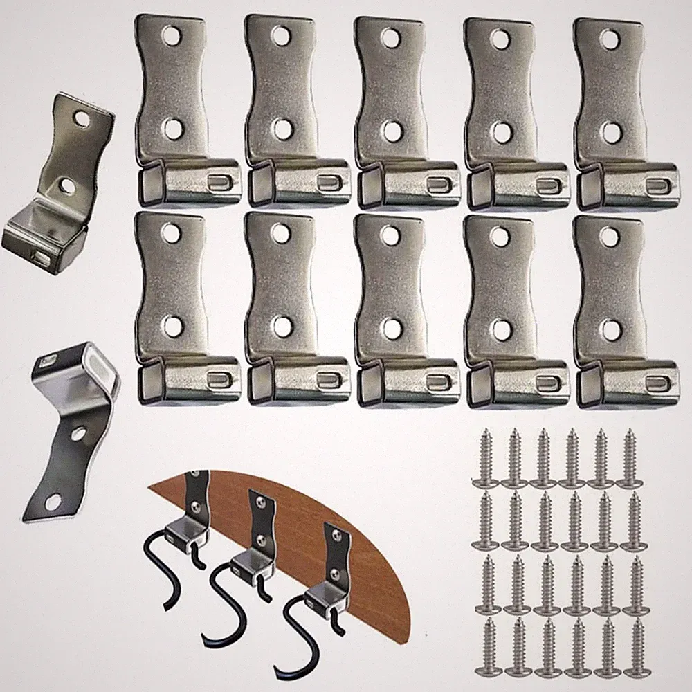 Sofa Spring Clips Stainless Steel Couch Repair Kit Chair Bed Buckle 12 PCS