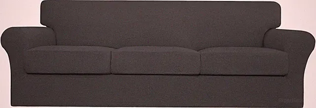 Soft and Stretchy Couch Cover with Elastic Straps - Perfect for Kids & Pets