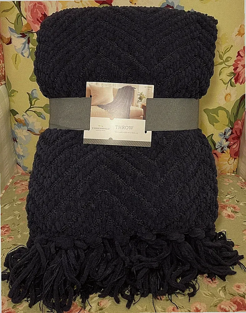 Soft Cozy Warm HERRINGBONE WEAVE All Season Blanket Luxury Sofa & Bed Throw