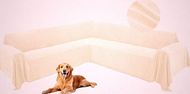 Soft Non-Slip Corner Sectional Couch Cover for Dogs - Light Beige 71x276 Inch