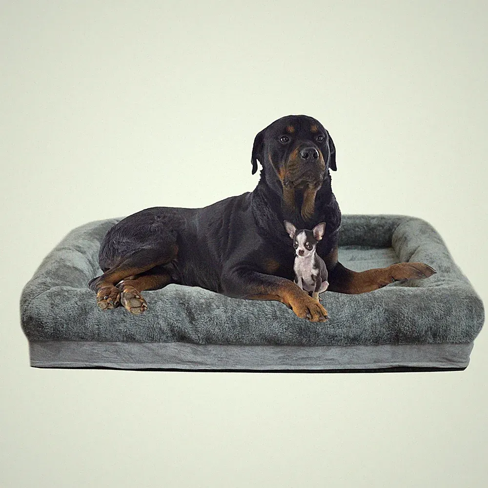Soft Warm Dog Bed Large Dog Washable Dog Sofa Pet Couch Removable Cover