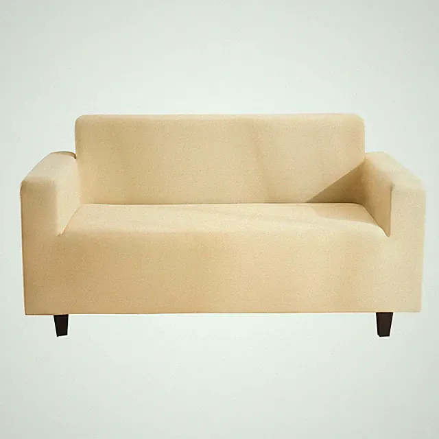 Soild Sofa Cover Slipcover Stretch Settee Couch Seat Protector 1/2/3/4 Seater