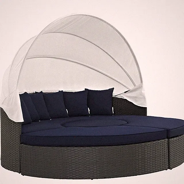 Sojourn Outdoor Patio Sunbrella Daybed