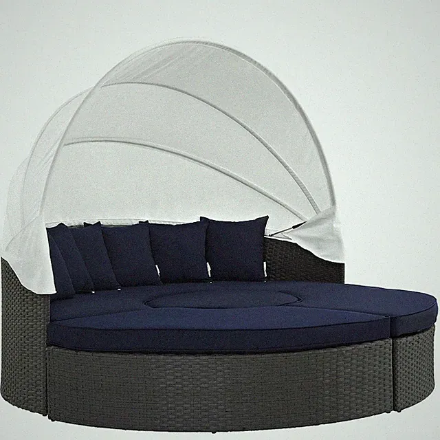 Sojourn Outdoor Patio Sunbrella Daybed