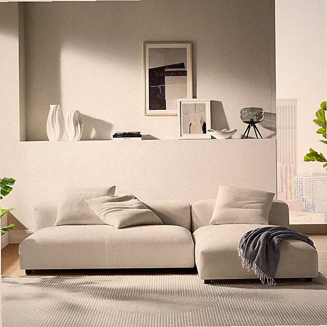 Solace 2-Piece Sectional Sofa With Chaise