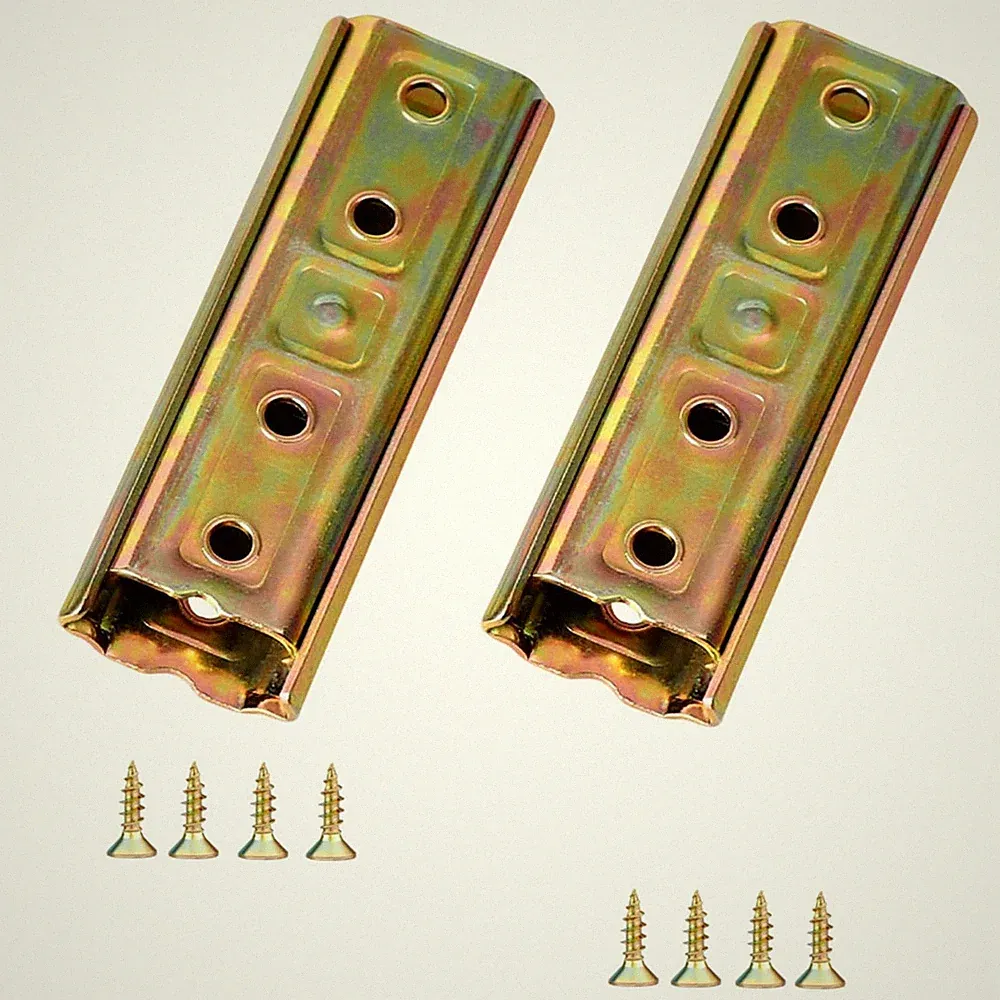 Solid Cold Rolled Steel Interlocking Sectional Couch Sofa Connectors 2 Pack