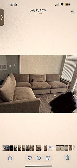 Sophie 4-Piece Modular Sectional with 1 Chaise Super Soft Neutral Brown Gray